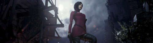 Una rappresentazione molto dettagliata di Ada Wong tratta dal videogioco Resident... Dual UHD