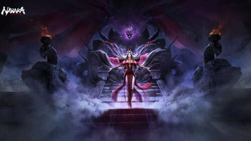 Un personaggio misterioso, una strega ispirata al videogioco Naraka: Bladepoint,... 8K