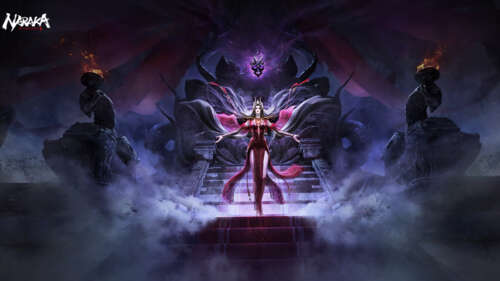 Un personaggio misterioso, una strega ispirata al videogioco Naraka: Bladepoint,... 4K (Ultra HD)