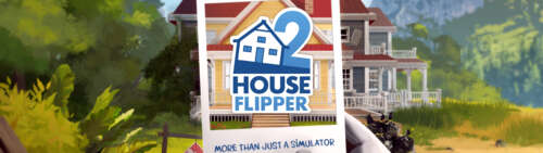 Un personaggio impegnato in lavori di ristrutturazione e pulizia in una stanza disordinata,... Dual UHD