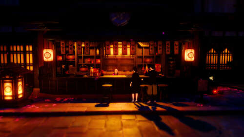 Un’illustrazione digitale dettagliata di un personaggio in stile anime, circondato... 4K (Ultra HD)