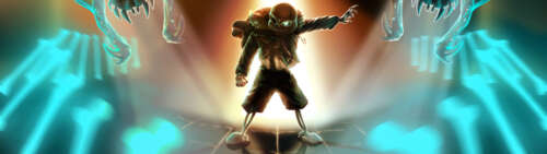 Sans, personaggio del videogioco Undertale, mostra il suo caratteristico aspetto... Dual UHD