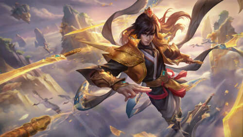 Talon, personaggio del videogioco League of Legends, in posa con le sue caratteristiche... 8K