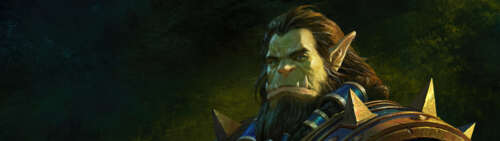 Thrall, l’iconico sciamano orco di World of Warcraft. Dual UHD