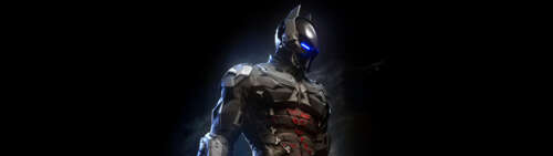 Un ritratto di Jason Todd, alias Arkham Knight, con i suoi intensi occhi azzurri... Dual UHD
