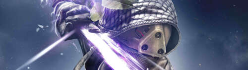 Un dettagliato Guardiano fantascientifico proveniente dal gioco Destiny, con indosso... Dual UHD