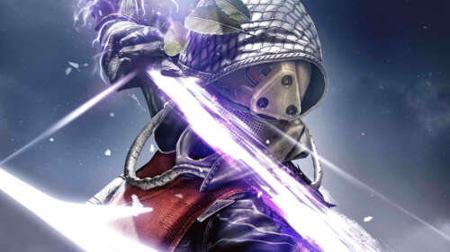 Un dettagliato Guardiano fantascientifico proveniente dal gioco Destiny, con indosso... 4K (Ultra HD)