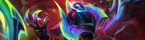 Una rappresentazione cupa e tenebrosa di Nocturne, personaggio del videogioco League... Dual UHD