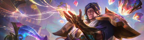 Una rappresentazione cinematografica di Taric, personaggio del videogioco League... Dual UHD