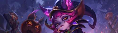 Vex, la maga delle ombre proveniente da League of Legends, con il suo caratteristico... Dual UHD