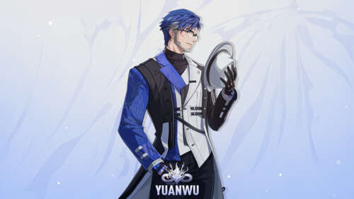 Un’illustrazione di alta qualità del personaggio Yuanwu, tratta dal videogioco Wuthering... 4K (Ultra HD)