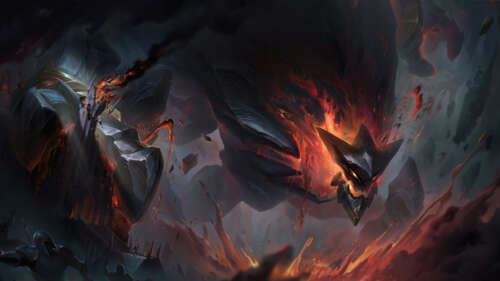 Malphite, il golem di pietra proveniente da League of Legends, si erge come un’imponente... 8K