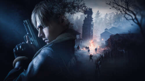 Leon S. Kennedy, protagonista di Resident Evil 4 (2023), immerso in un’atmosfera... 4K (Ultra HD)