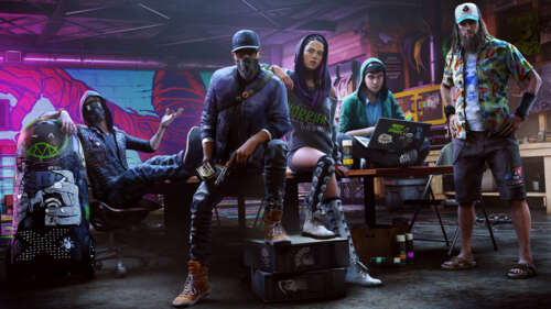 Marcus Holloway, protagonista del videogioco Watch Dogs 2, immerso in un ambiente... 4K (Ultra HD)