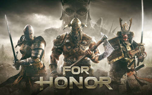 Un guerriero cavaliere, pesantemente corazzato, proveniente dal videogioco For Honor,... 7680x4800