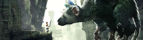 Trico, l’iconica creatura del videogioco The Last Guardian, si erge maestoso tra... Dual UHD