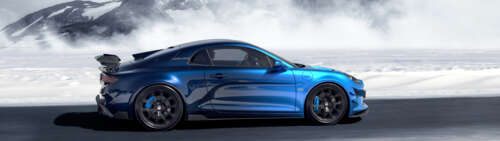 Una panoramica dettagliata della vettura sportiva Alpine A110 R Ultime, che ne mette... Dual UHD