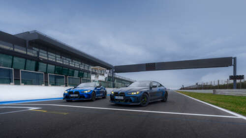 BMW M4 CS Edition con livrea e colori ispirati alle corse del team VR46 di Valentino... 4K (Ultra HD)