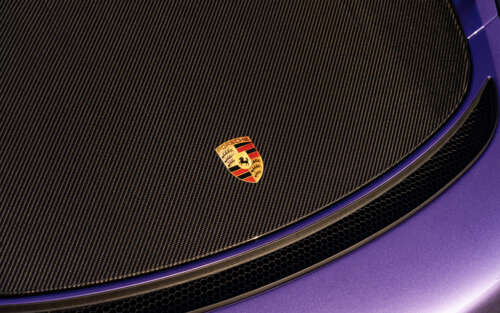 Una Porsche GT3 RS, vettura sportiva ad alte prestazioni, che mette in risalto le... 7680x4800