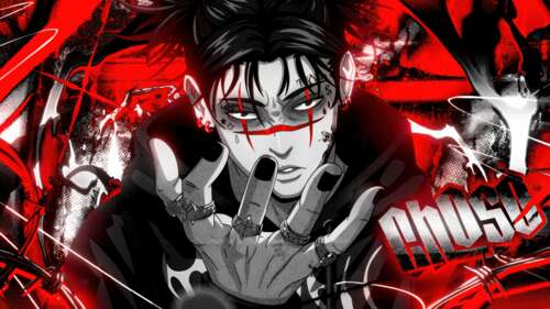 Un ritratto suggestivo e ricco di dettagli di Choso, tratto da Jujutsu Kaisen, caratterizzato... 4K (Ultra HD)