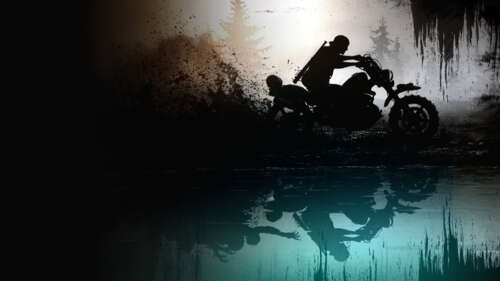 Deacon St. John, protagonista del videogioco Days Gone, si trova in un ambiente aspro... 4K (Ultra HD)