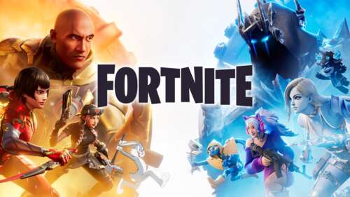 Un abile combattente tattico proveniente da Fortnite Battle Royale, impegnato in... 4K (Ultra HD)