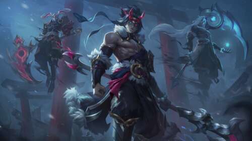 Un potente campione fantasy che utilizza energia magica in un contesto ispirato a... 4K (Ultra HD)