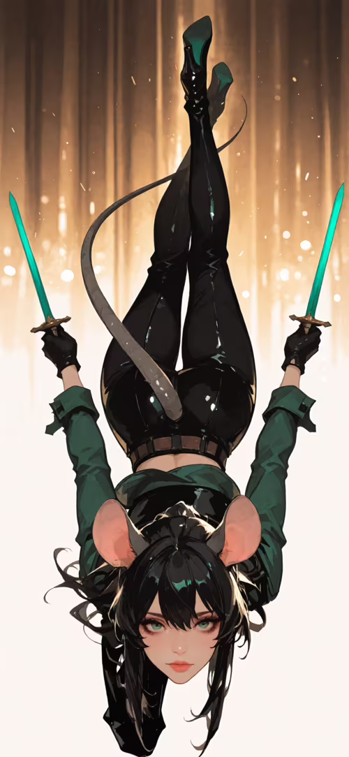 Una protagonista femminile di un anime, con capelli neri, occhi verdi, grandi orecchie... Samsung Galaxy S22