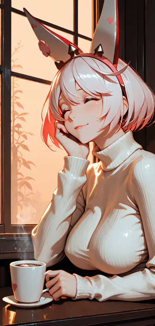 Un’illustrazione in stile anime di Elphelt Valentine, personaggio del videogioco... Blackview BV6100