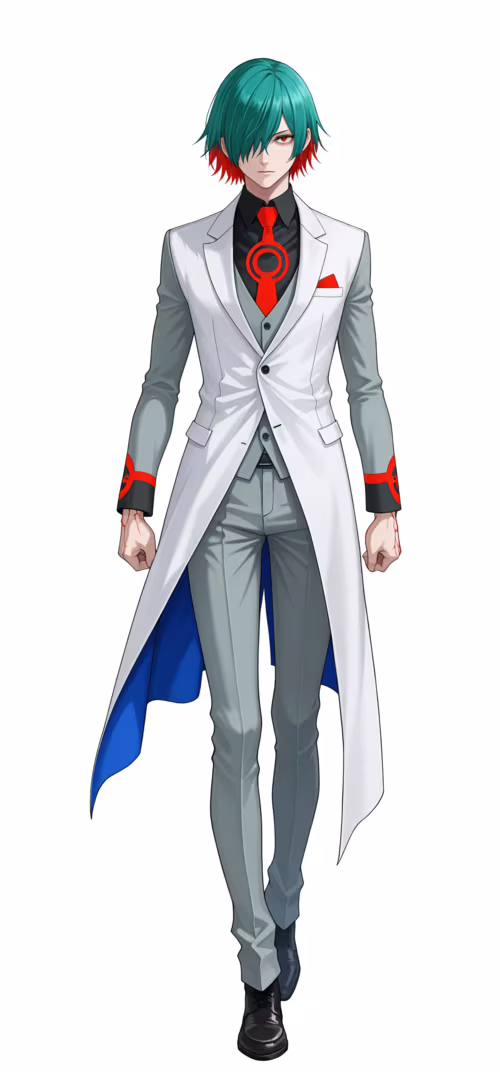 Illustrazione a figura intera del personaggio Hibari, in stile anime, proveniente... Huawei P30 Lite