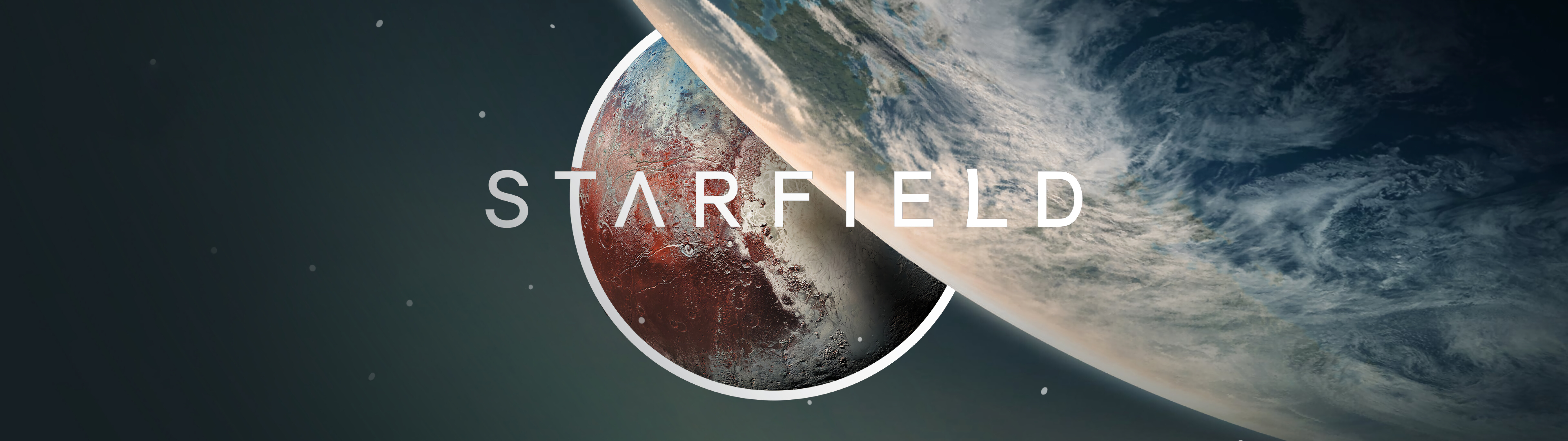 Un astronauta, con indosso una tuta spaziale dettagliata, osserva una nebulosa vivace e colorata all’interno dell’ambientazione del videogioco Starfield.