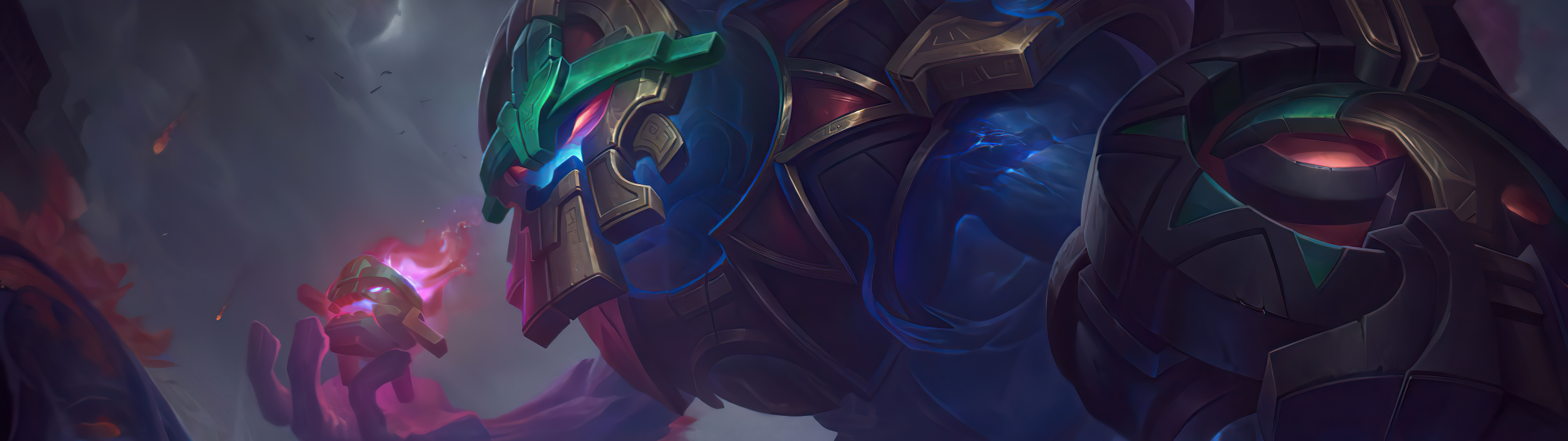 Maokai, il potente mostro arboreo proveniente da League of Legends, si erge in mezzo alle antiche radici e alla fitta vegetazione della foresta.