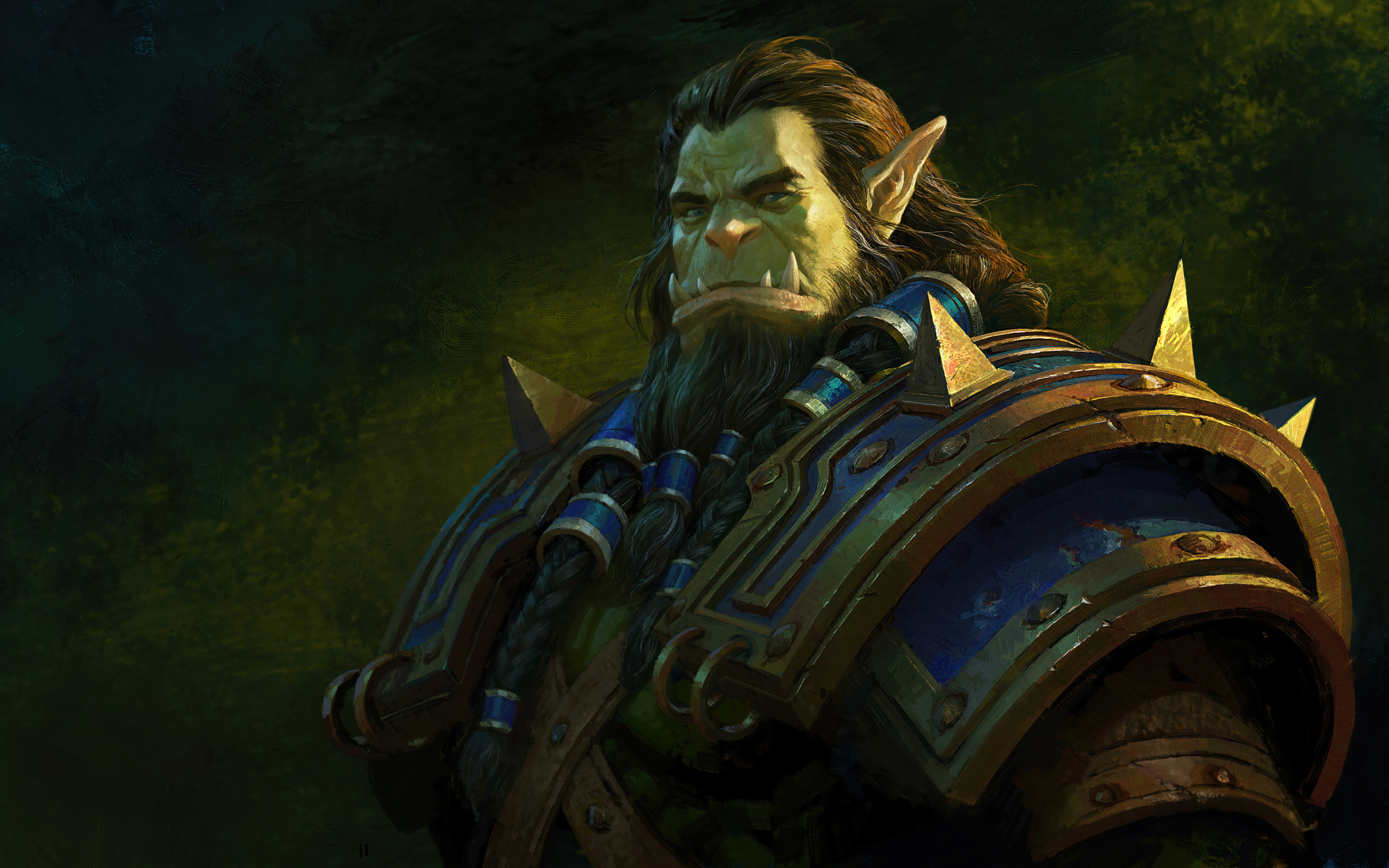 Thrall, l’iconico sciamano orco di World of Warcraft.