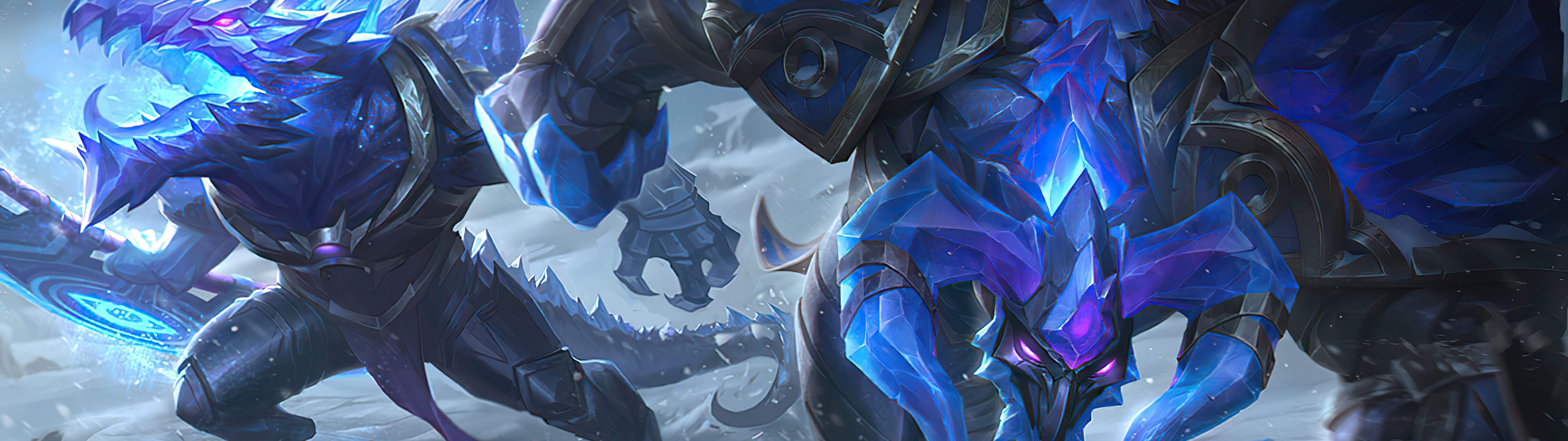 Una rappresentazione visiva, in stile cinematografico, di Alistar, il campione Minotauro del gioco League of Legends.