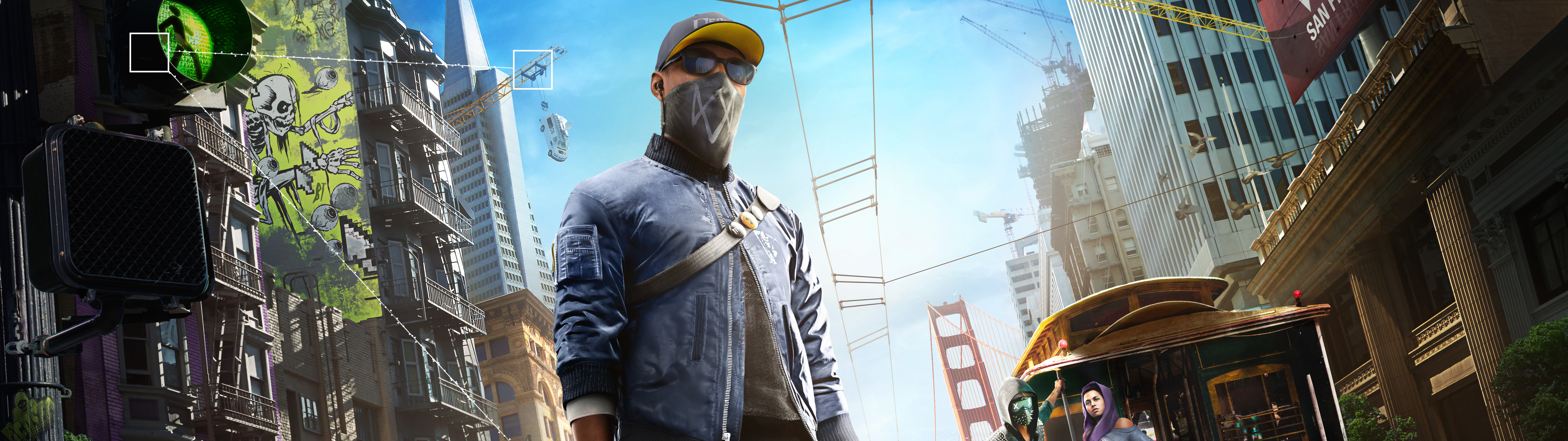 Marcus Holloway, il protagonista del videogioco Watch Dogs 2, è ambientato nelle strade di San Francisco.